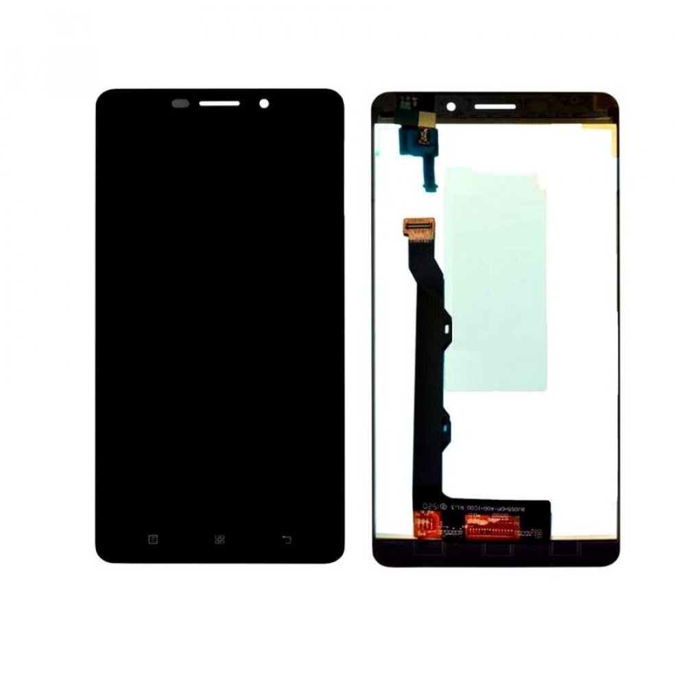 LCD with Touch Screen for Lenovo A7700 Black display glass combo folder