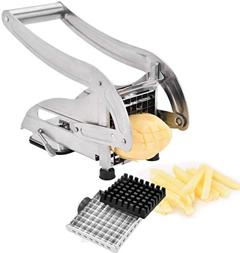 Potato Chipser, French Fries Chips Maker Machine with handal, Snacks  Finger, Potato Finger Chips Cutter -ABS (Pack of 1)