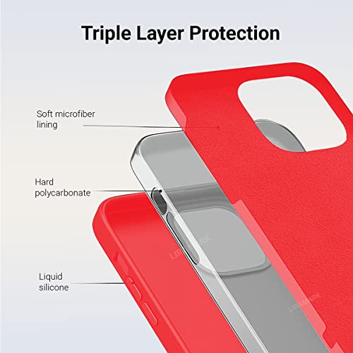 LIRAMARK Back Cover for Apple iPhone 12 Mini