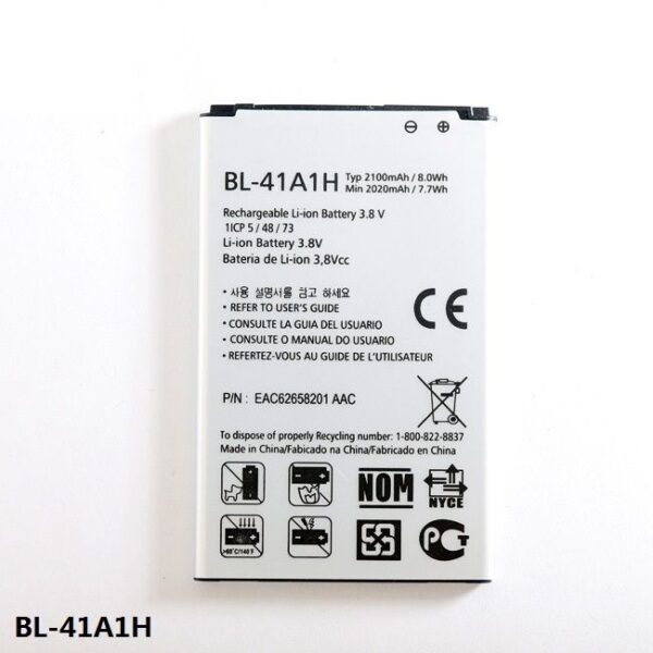 Original Battery For LG Optimus F60 D390N BL-41A1H 2100 mAh