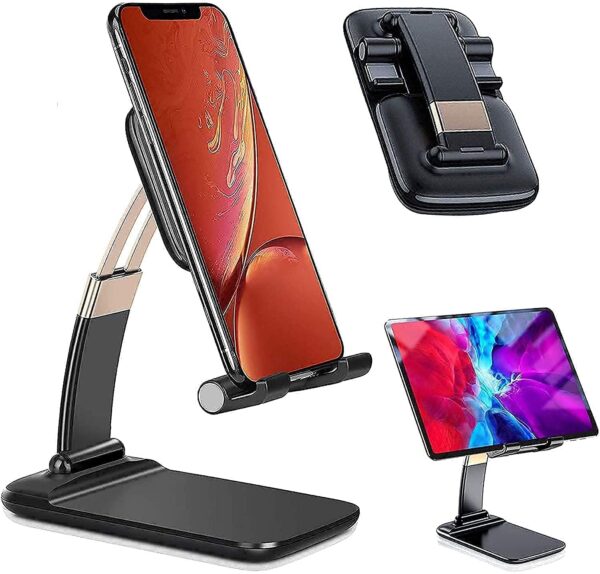 Multi-Angle Portable & Universal Stand 17-25 cm Black Cradle for Tablets