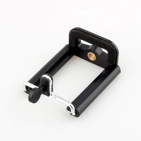 Tripod Monopod Mount Adapter for Mobile Phone, Smartphones with Universal Mobile Holder (Color - Black, Design- 24)v