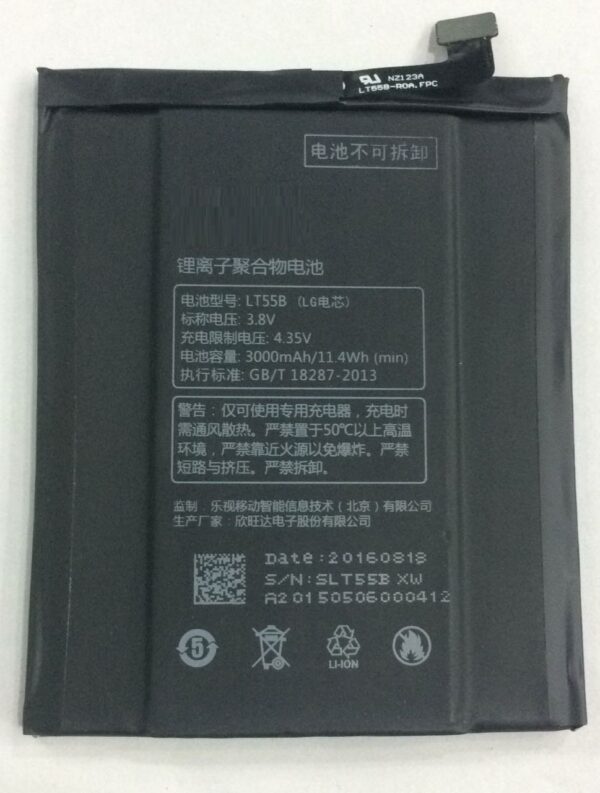 Orignal Mobile Battery For LeTV LeEco Le 1 X600 / X660 LT55B 3000mAh