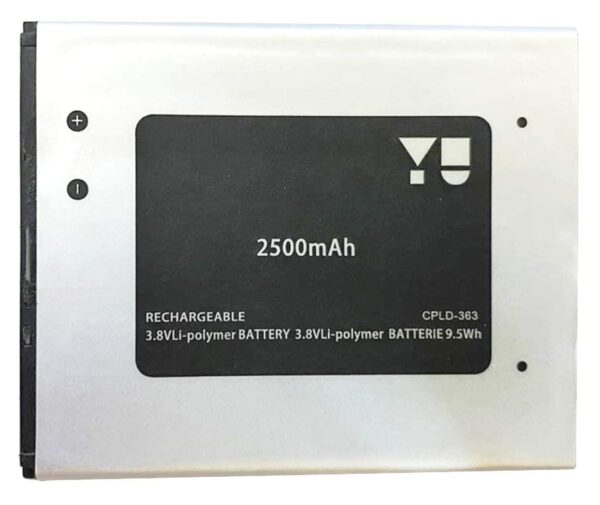 Original Orignal Mobile Battery For Micromax YU Yureka AQ5510 2500 mAh