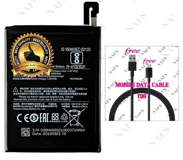Original BN48 Original Battery for Xiaomi Redmi Note 6 Pro with 3 Months Warranty
