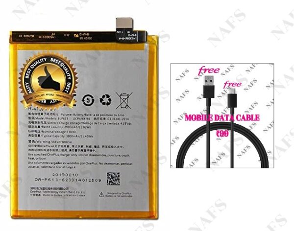Original BLP637 Original Battery for OnePlus 5T A5010 with 3 Months Warranty