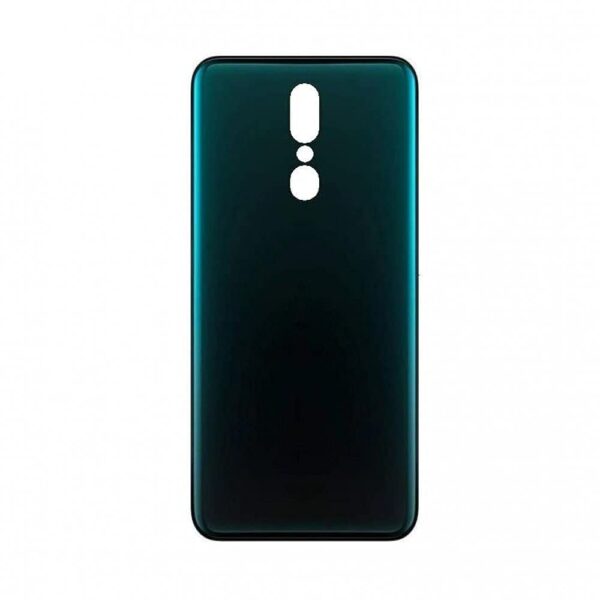 Original Back Door Panel Back Body Panel Back Cover housing Body Compatible for Oppo F11 : Green (with Logo)