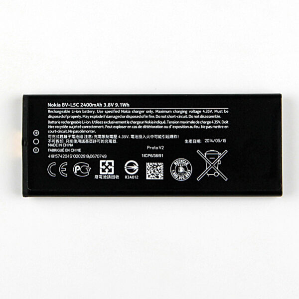 Original Battery for NOKIA LUMIA640 Battery BV-L5C