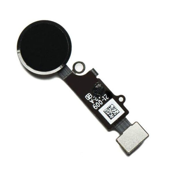 Fingerprint Sensor Finger Print Home Return Key Menu Button Flex Cable Compatible with Apple iPhone 8 : Black (Without Touch ID)