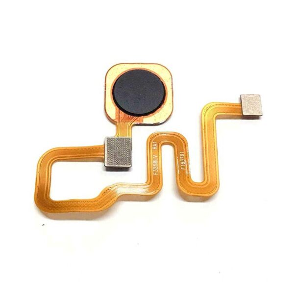 Fingerprint Touch Scanner Fingerprint Sensor Flex Cable Compatible for Xiaomi Mi Redmi Note 6 Pro : Black