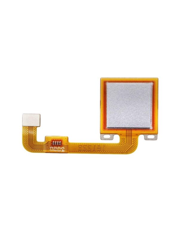 Fingerprint Sensor Scanner Finger Print Flex Compatible with Xiaomi Redmi Mi Redmi Mi Note 4 : Silver