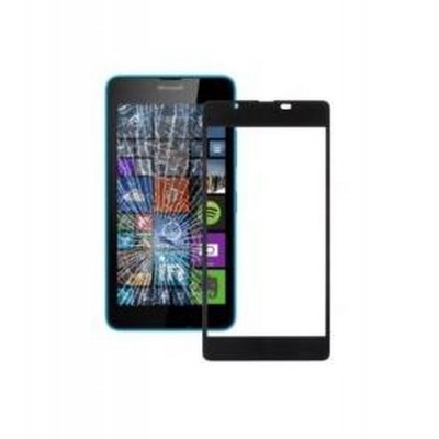 Original Replacement front glass for microsoft lumia 540 dual sim black