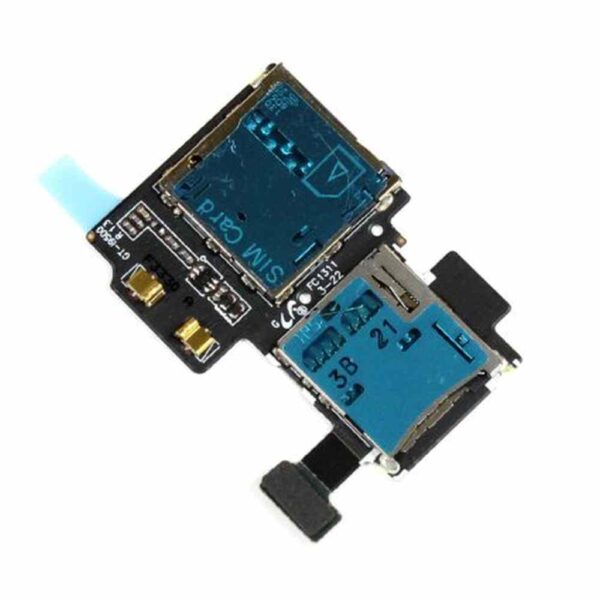 Original Sim card reader flex cable for Samsung galaxy s4 i9500