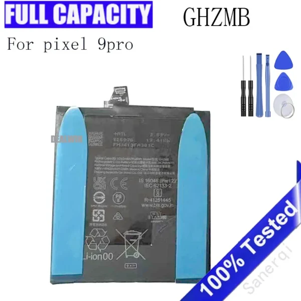 100% original 5060mah New Battery GHZMB Factory Replacement Mobile Phone Battery For Pixel 9pro Battery